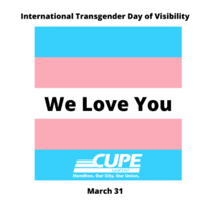 International of Transgender Day of Visibility