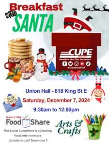 Breakfast with Santa @ Union Hall